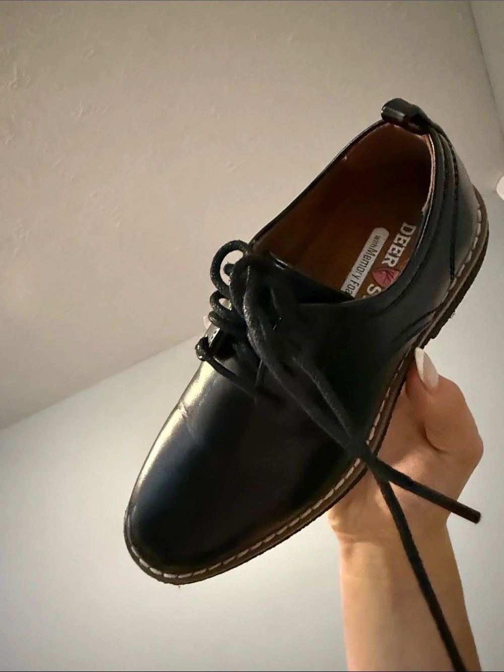 Deer Stags Zander Boys' Dress Shoes